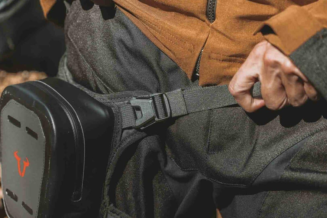 sw-motech Beintasche Leg Bag WP wasserdichtes Motorradgepäck, Schwarz OS Schwarz, OS Schwarz