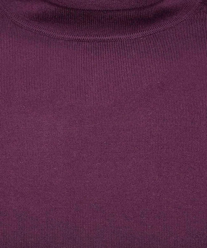 RAGMAN Herren Merino-Pullover Rollkragen 3XL Bordeaux-069, 3XL Bordeaux-069