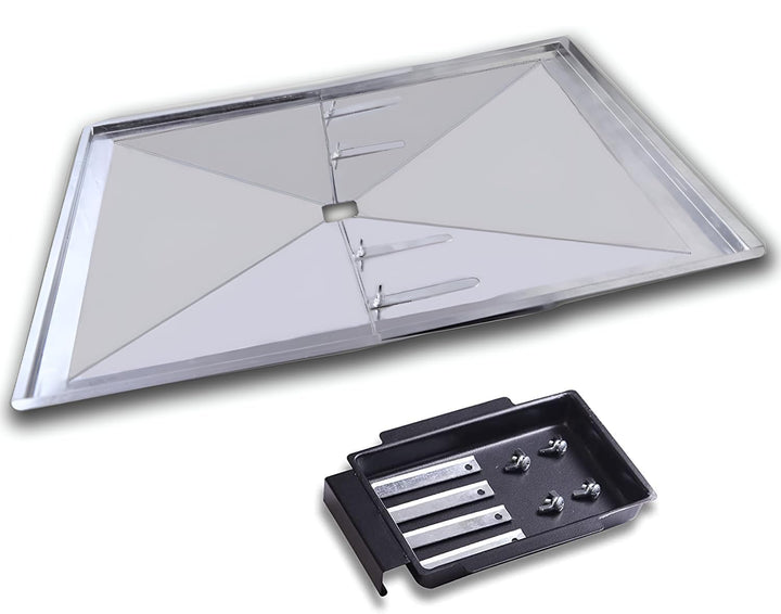 Ersatz-Fettschalen-Set für Grillmodelle von Nexgrill, Dyna Glo, Kenmore, Backyard Grill, BHG, Unifla