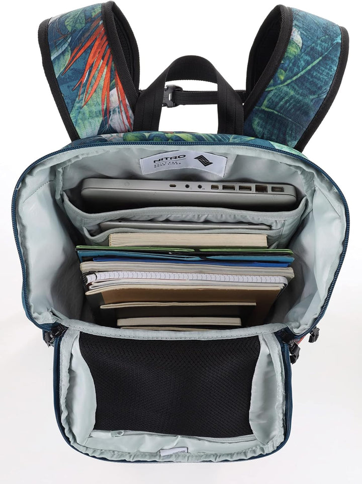 Nitro Unisex Nikuro Rucksack (1er Pack) 26 L Tropical, 26 L Tropical