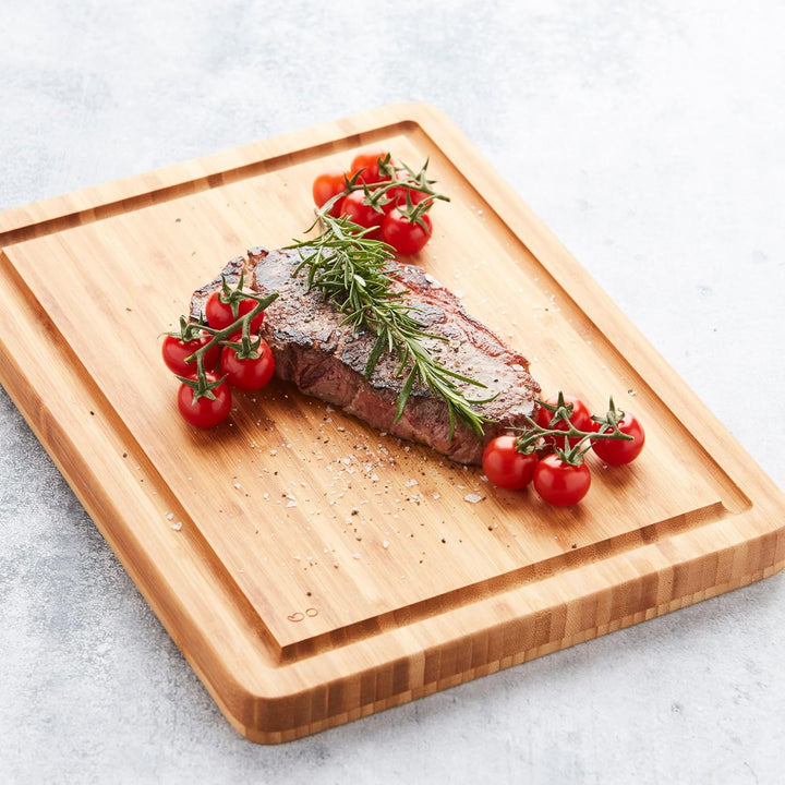 Point-Virgule Schneidebrett, Küchenzubehör zum Schneiden von Brot, Fleisch, Obst und Gemüse, 37,5x25