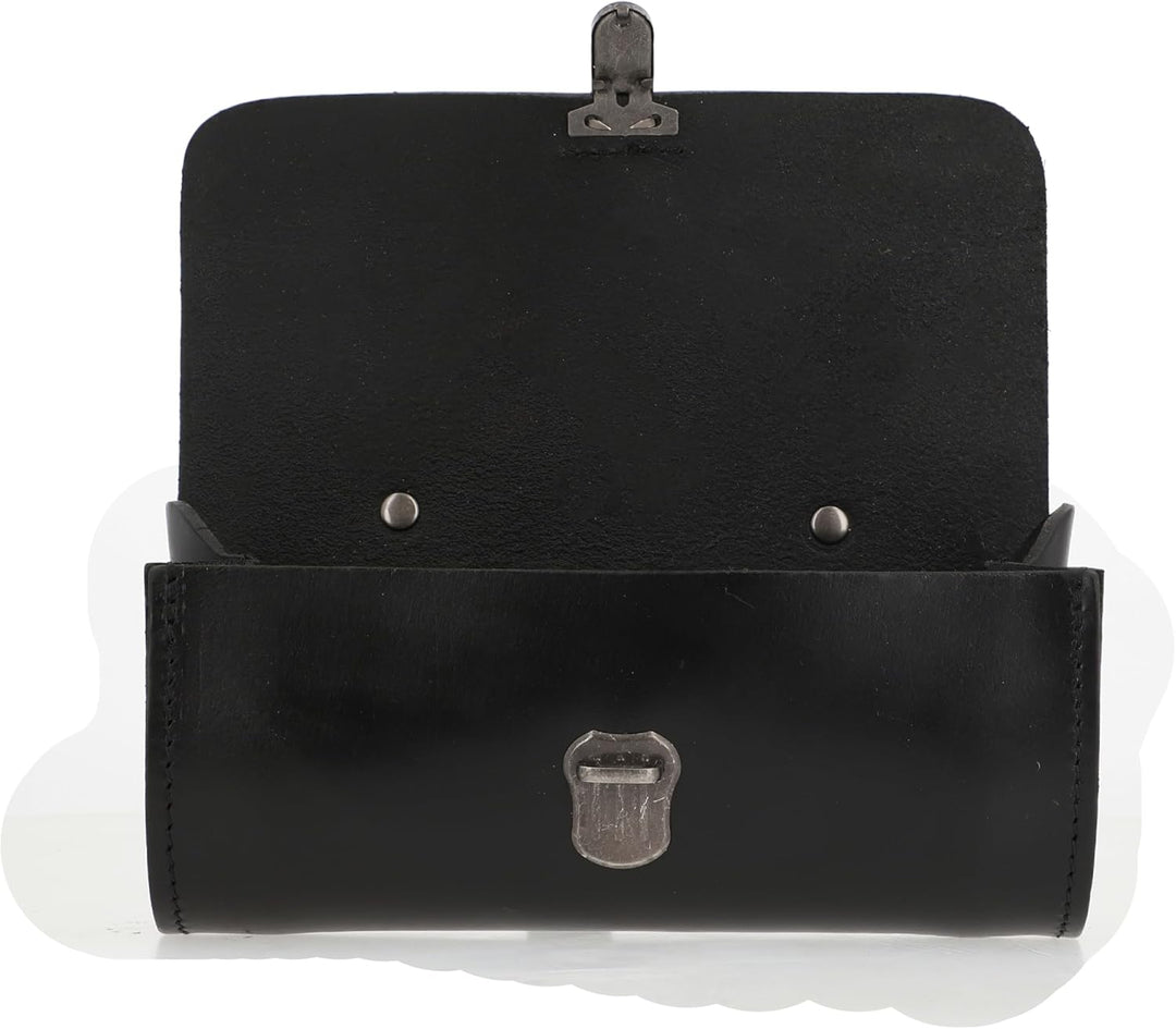 Gusti Satteltasche Leder - Raymond P. Damen und Herren Fahrradtasche Zubehör Fahrrad Diebstahlsicher