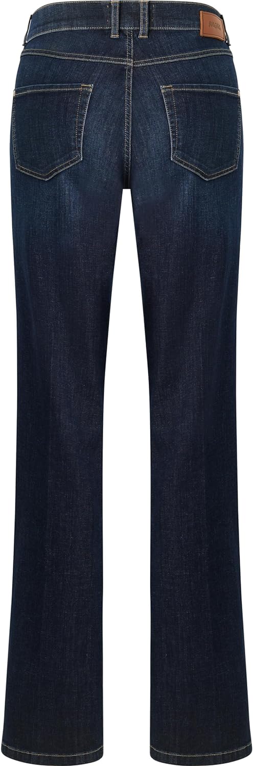 ANGELS Schlagjeans 5-Pocket-Jeans Lara mit Label-Applikationen