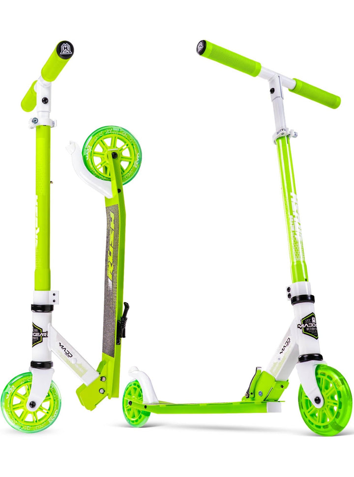 Tretroller für Kinder, Jugendliche und Erwachsene ab 5 Jahren. Maximale Belastung: 100 kg. Zusammenk