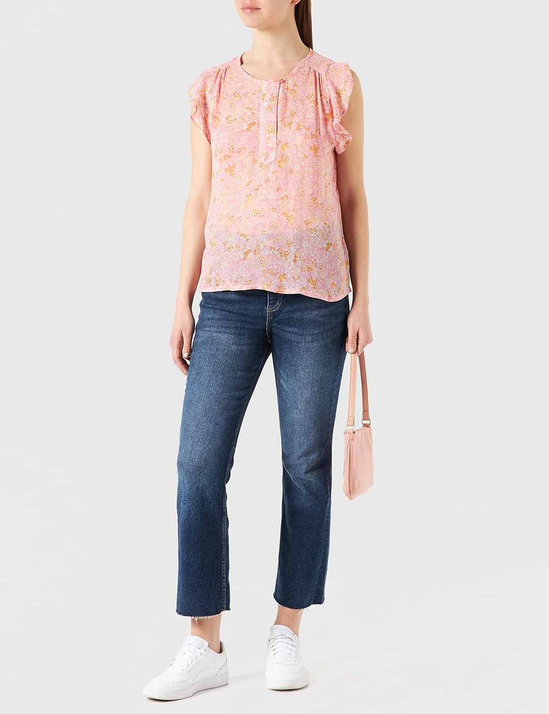 PART TWO Damen Prillepw Bl Relaxed Fit Blouse 38 Peony Painted Summer Flower, 38 Peony Painted Summe