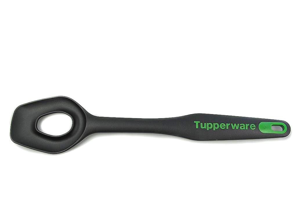 TUPPERWARE Griffbereit Rührlöffel schwarz-grün D163 Rühr Löffel TOP-Rührlöffel