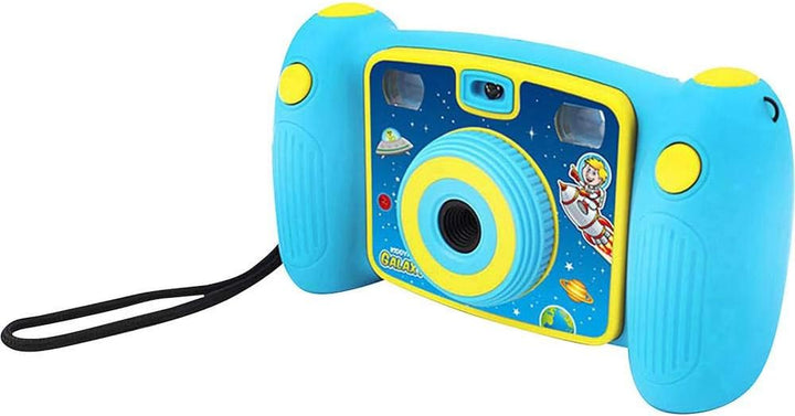 Easypix Kiddypix Galaxy Kinder Digitalkamera, blau, Blau