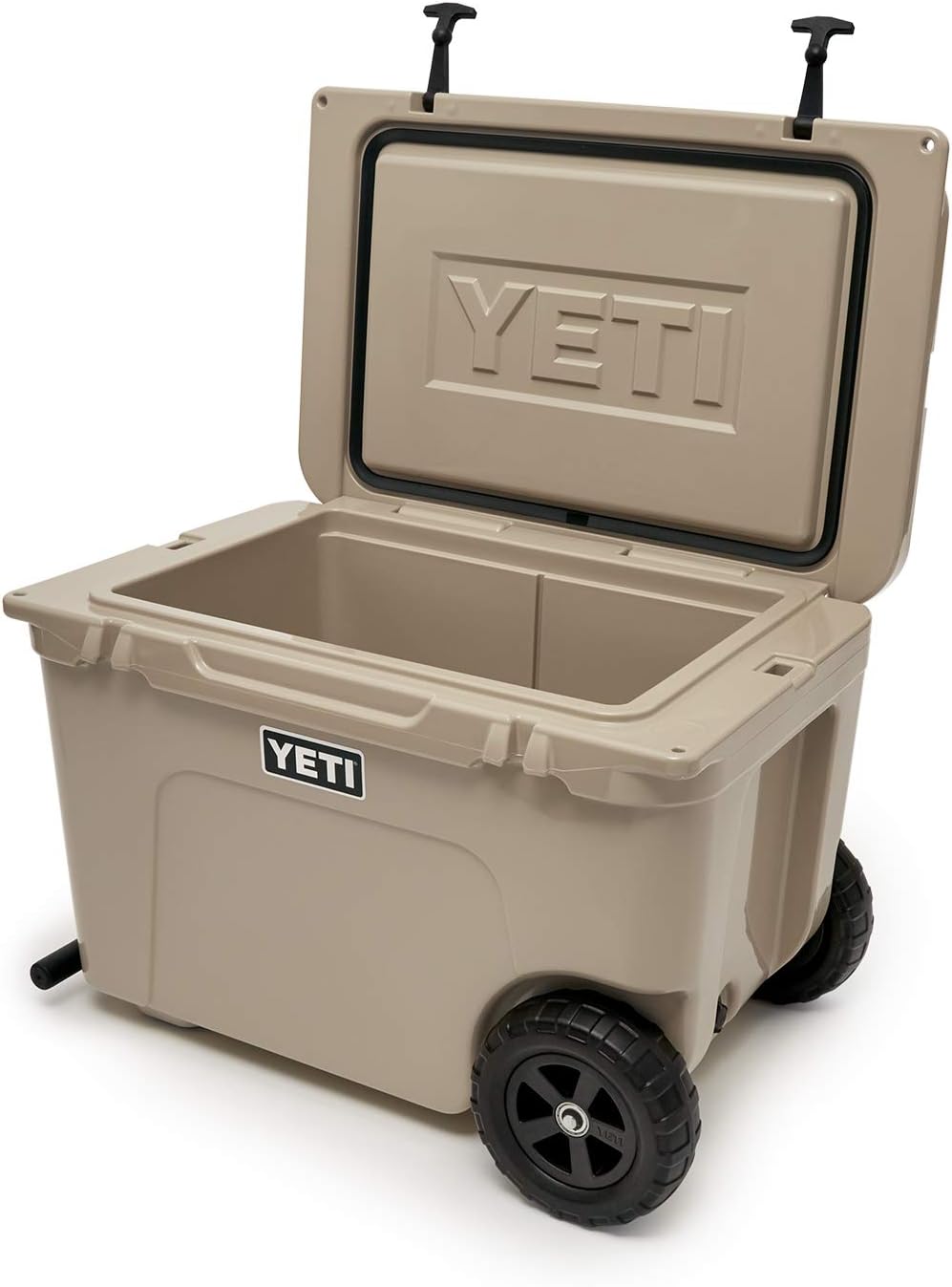 YETI Tundra Haul Tragbarer Kühler mit Rädern Hellbraun, Hellbraun