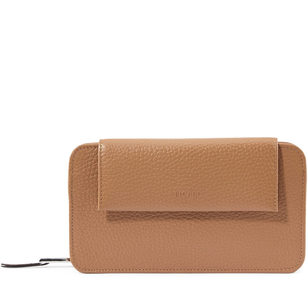 Picard Damen Handytasche PURE 1 aus Echtleder Mittel | mit Reissverschluss | Handytasche | Alltag, A