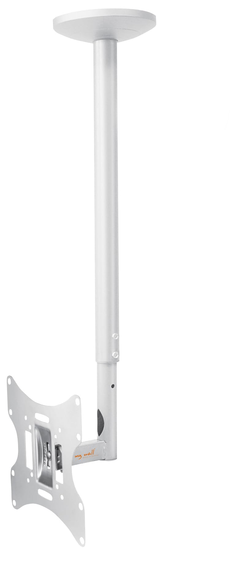 mywall HL4-2WL höhenverstellbare Deckenhalterung für Flachbildschirme, 23-42 Zoll (58-107cm), bis 30