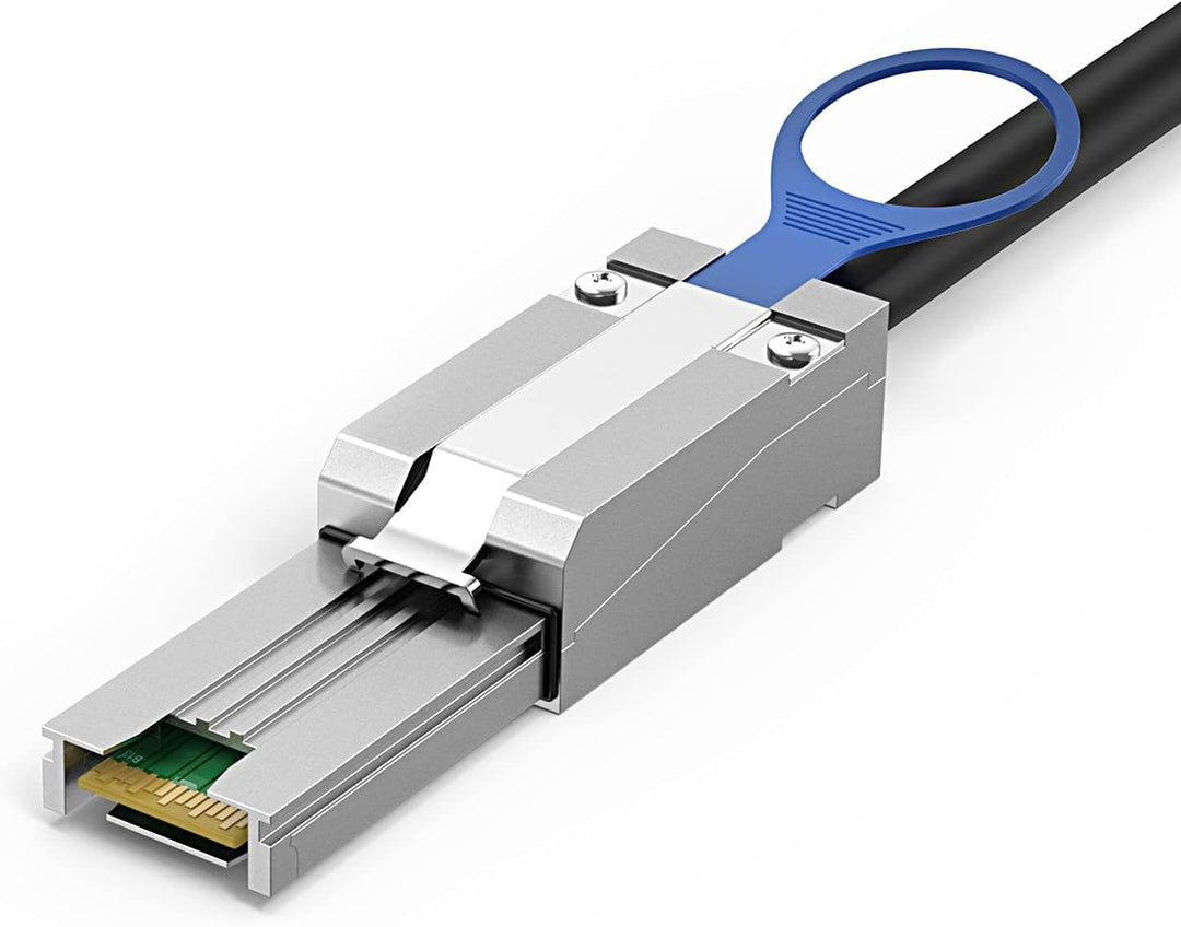 KALEA-INFORMATIQUE MiniSAS SAS-Kabel SFF-8088 zu SFF-8087. Länge 1M, SFF8088 26-polig Mini-SAS exter