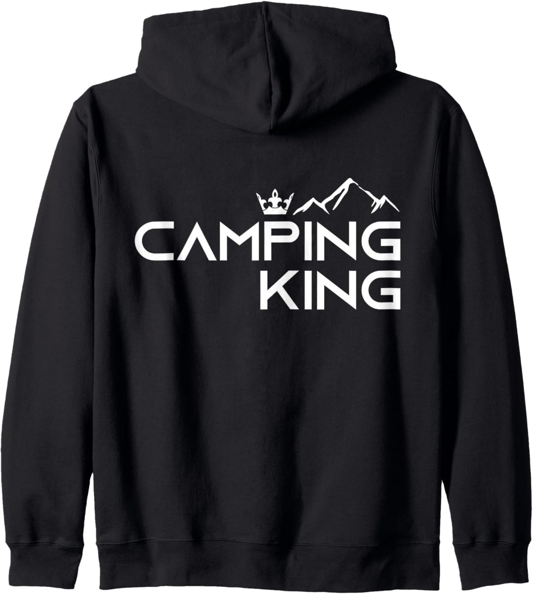 Camping King Krone Berge Wohnmobil Zelt König Kapuzenjacke