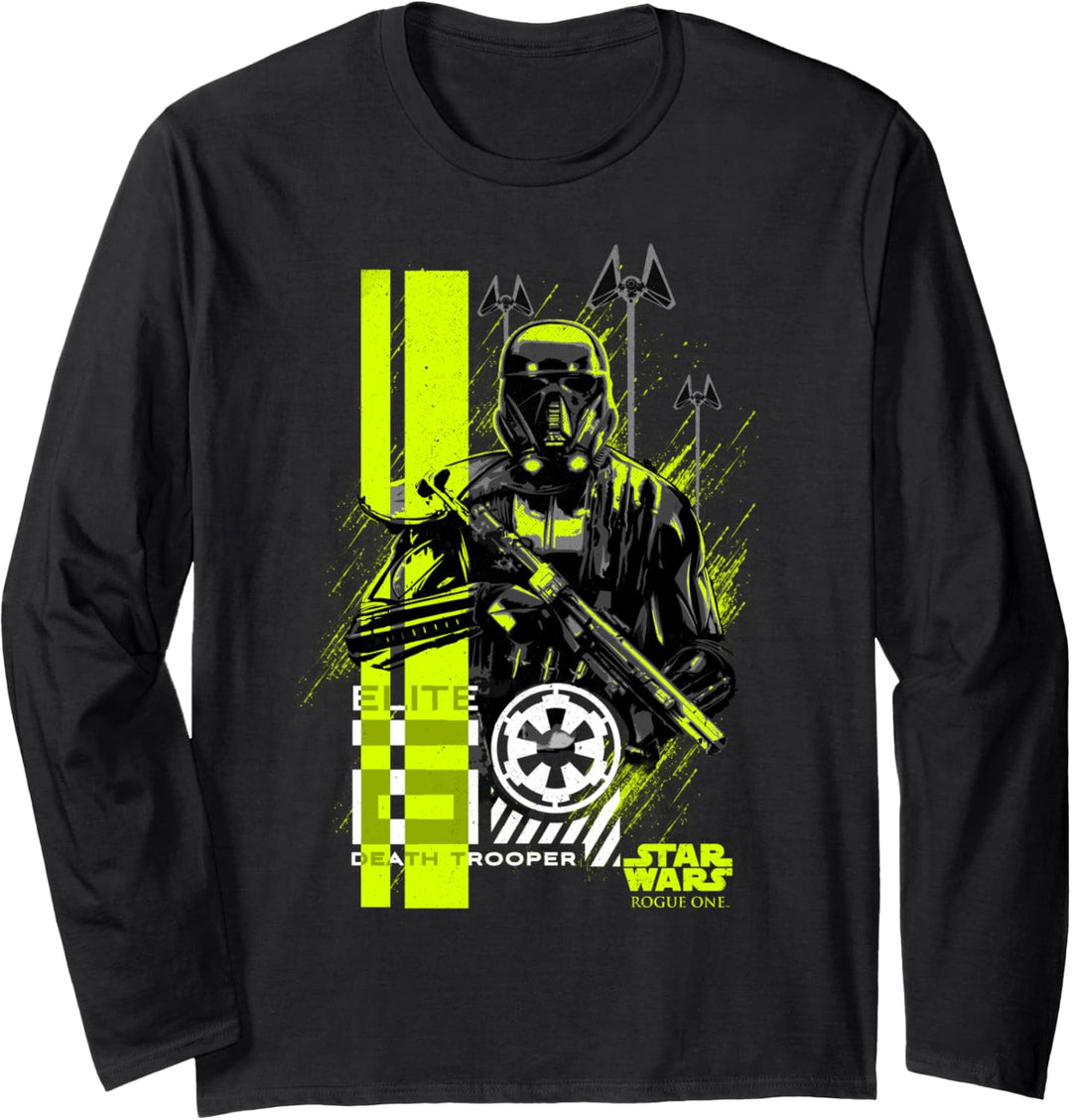 Star Wars Rogue One Death Trooper In Arms Langarmshirt