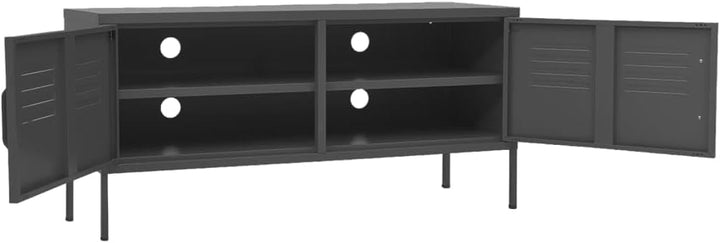 vidaXL TV Schrank mit 2 Türen Lowboard TV Möbel Tisch Board Sideboard Fernsehtisch Fernsehschrank Hi