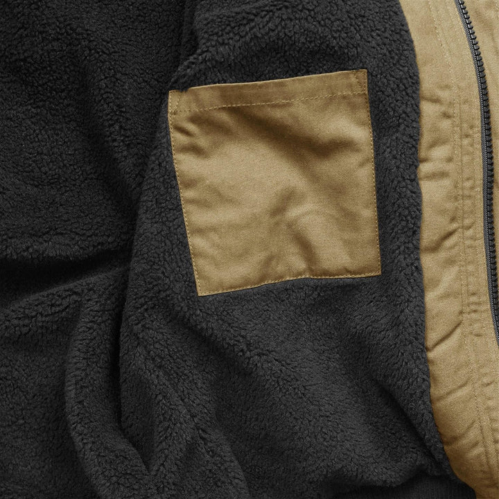 Brandit Winterjacke Grizzly mit Futter Hooded Parka S sand, S sand