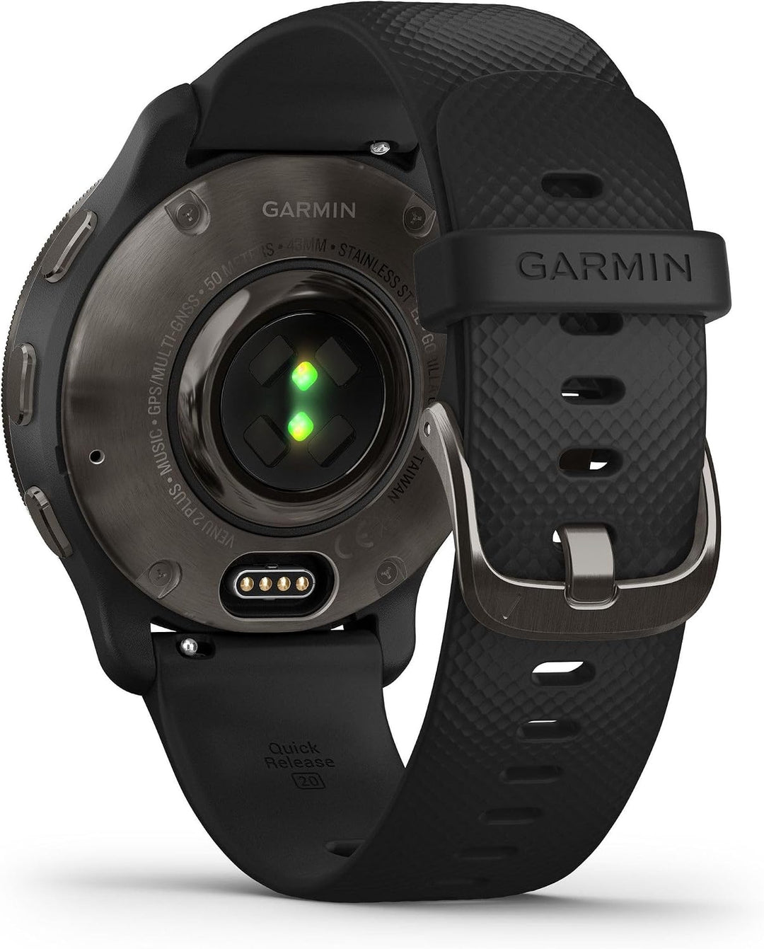 Garmin Venu 2 Plus – GPS-Fitness-Smartwatch mit Bluetooth Telefonie und Sprachassistenz. Ultrascharf