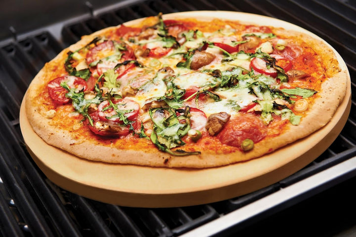 Broil King Grill-/Grillzubehör, Pizzastein Single, Edelstahl, 5 x 5 x 5 cm, 69814