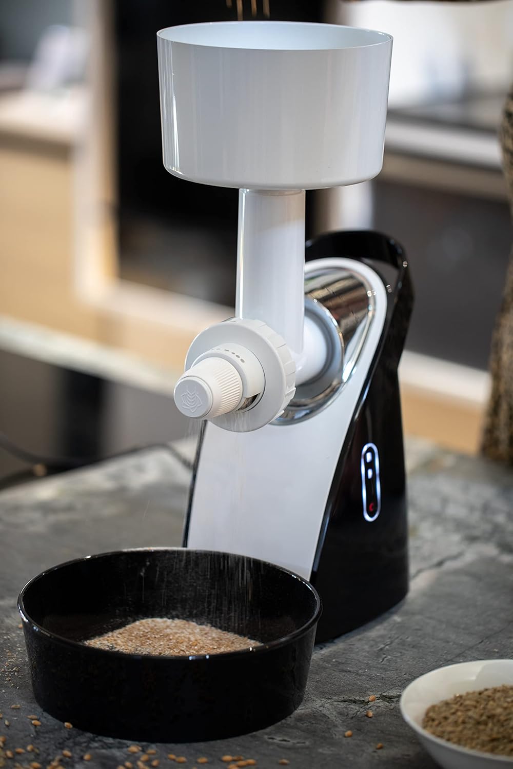 Jupiter mySystem Küchenmaschine Systemantrieb mit Getreidemühle mit Stahlkegelmahlwerk Systemantrieb