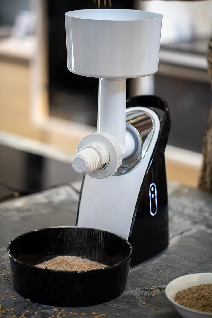 Jupiter mySystem Küchenmaschine Systemantrieb mit Getreidemühle mit Stahlkegelmahlwerk Systemantrieb