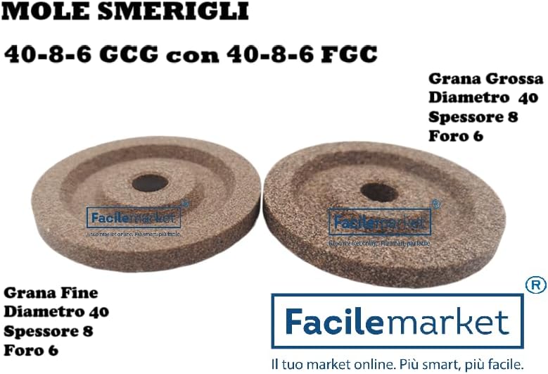 SCHLEIFER SCHLEIFKLINGE Ø40-8-6mm/ Ø40-8-6mm