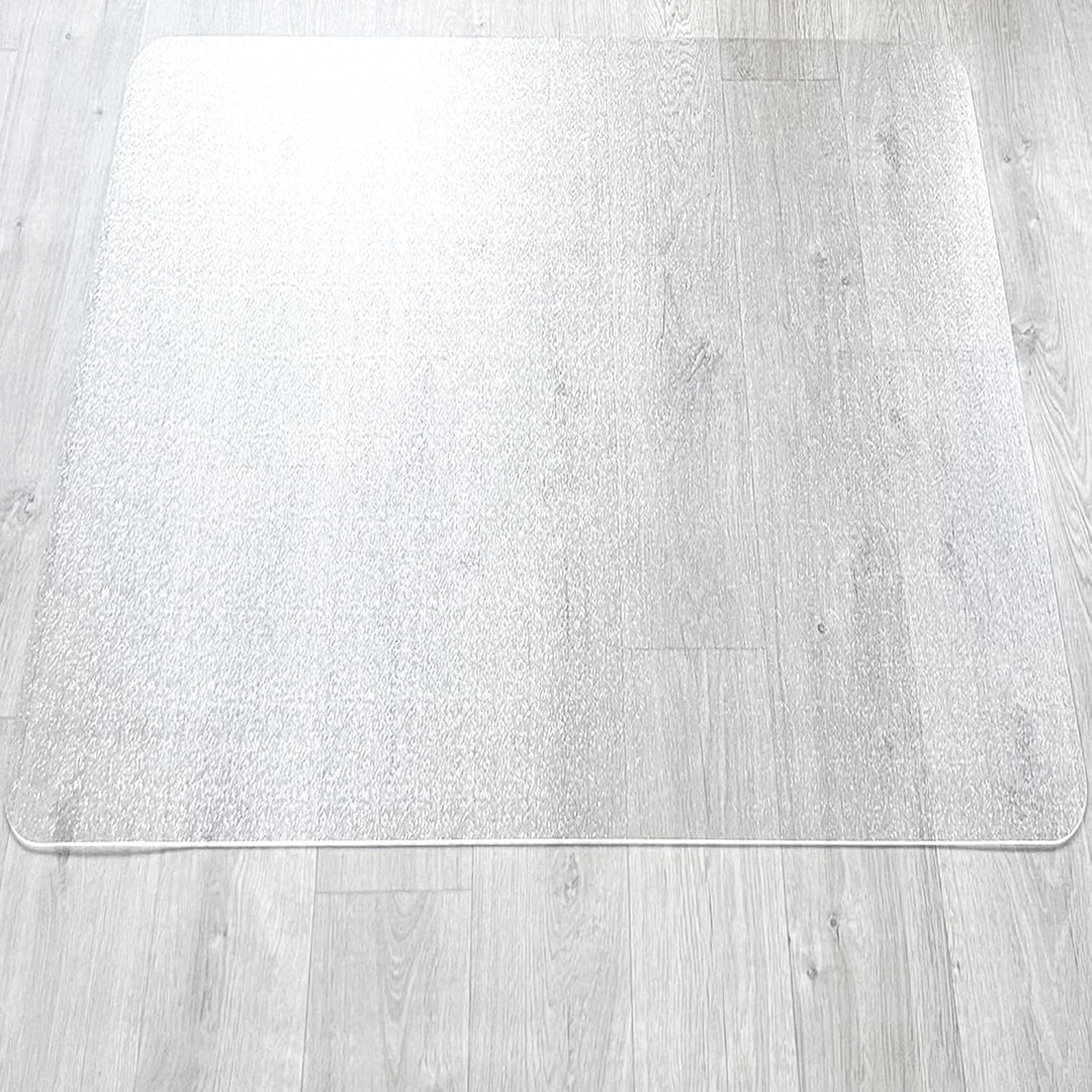Marvelux Klar Bodenschutzmatte, Mehrzweck PVC Hartbodenschutzmatte 90 x 120cm, Langlebiger wasserdic