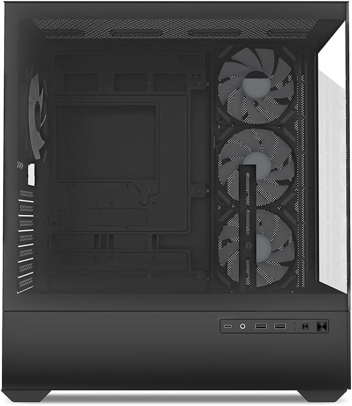 Sharkoon AK6 RGB PC Gehäuse, ATX, Schwarz