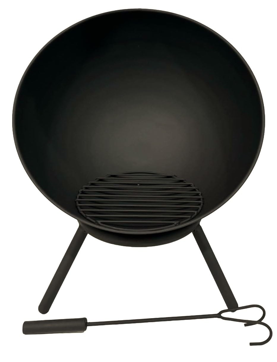 Jet-Line® | Feuerschale NAVARO | Outdoor | Feuerstelle Garten | Terrasse | 60 cm geneigt oder Horizo