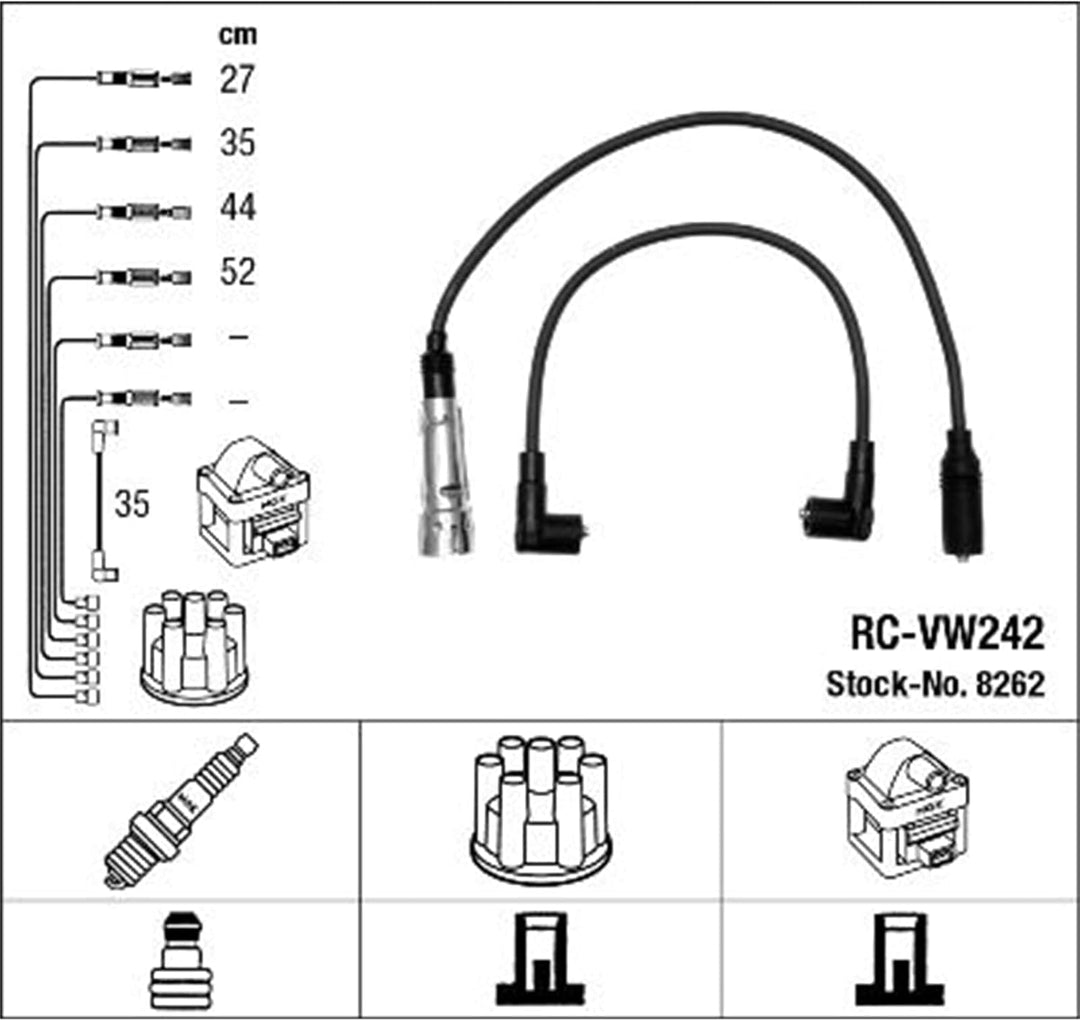NGK 8262 Zündleitungssatz