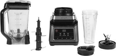 Ninja 2-in-1-Mixer mit Auto-iQ [BN750EU] 1200 W, 2,1-l-Behälter, 0,7-l-Becher,