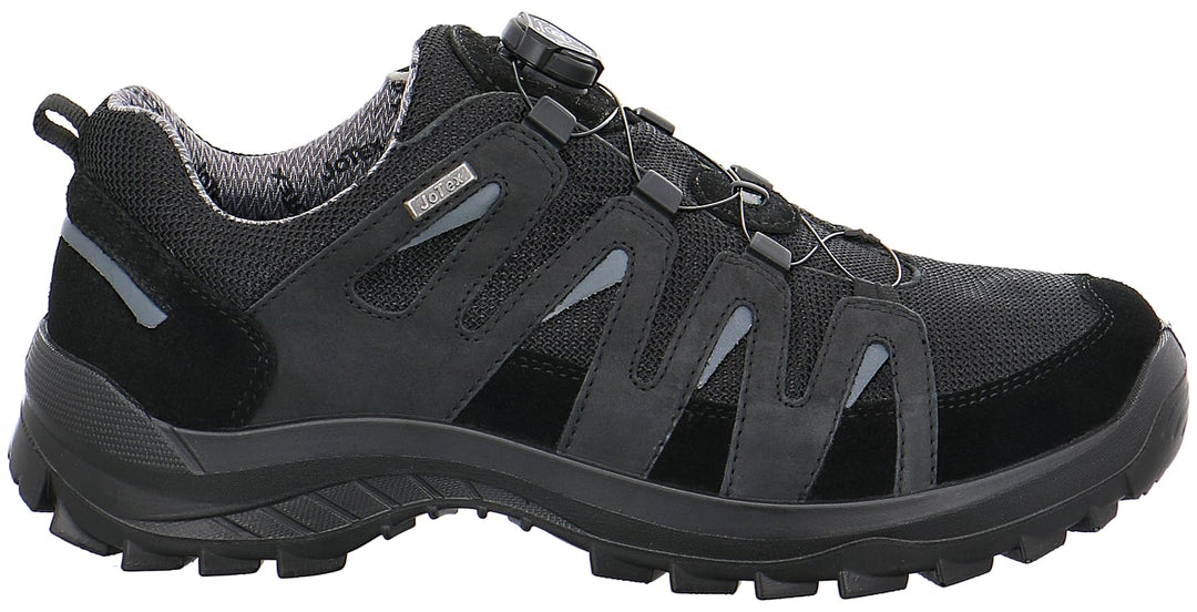 Jomos Herren Adventure Sneaker 39 EU Schwarz Covey, 39 EU Schwarz Covey