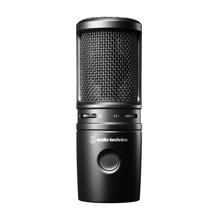Audio-Technica AT2020USB-X USB-Kondensatormikrofon mit Nierencharakteristik Schwarz USB-Mikrofon, US