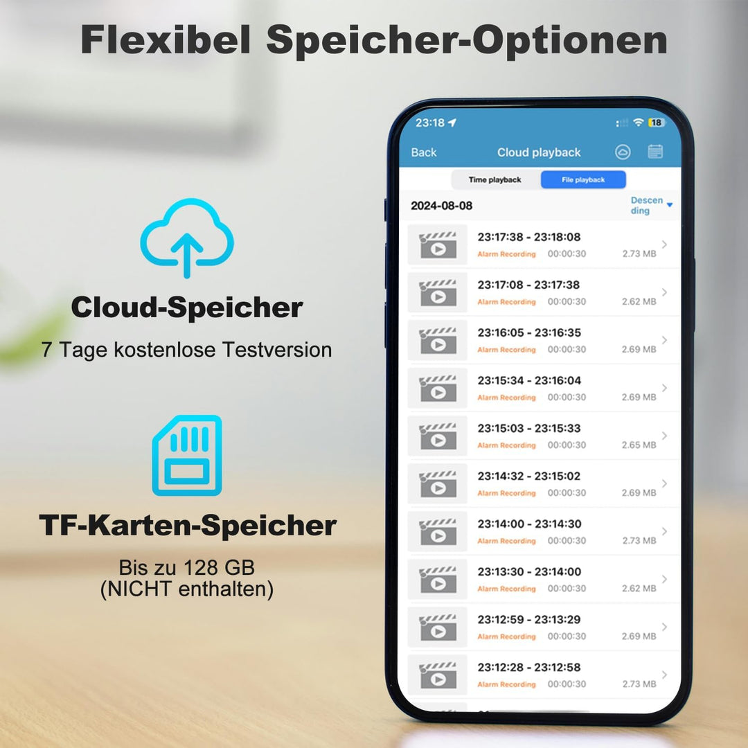 GENBOLT Dual Objektiv WLAN Überwachungskamera Aussen, PoE IP Kamera Outdoor | 2,4/5GHz, Automatische