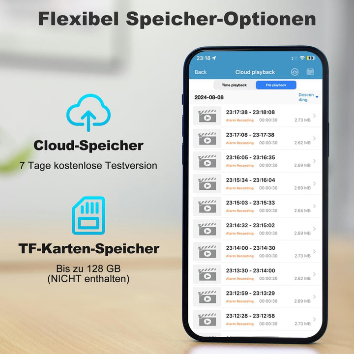 GENBOLT Dual Objektiv WLAN Überwachungskamera Aussen, PoE IP Kamera Outdoor | 2,4/5GHz, Automatische