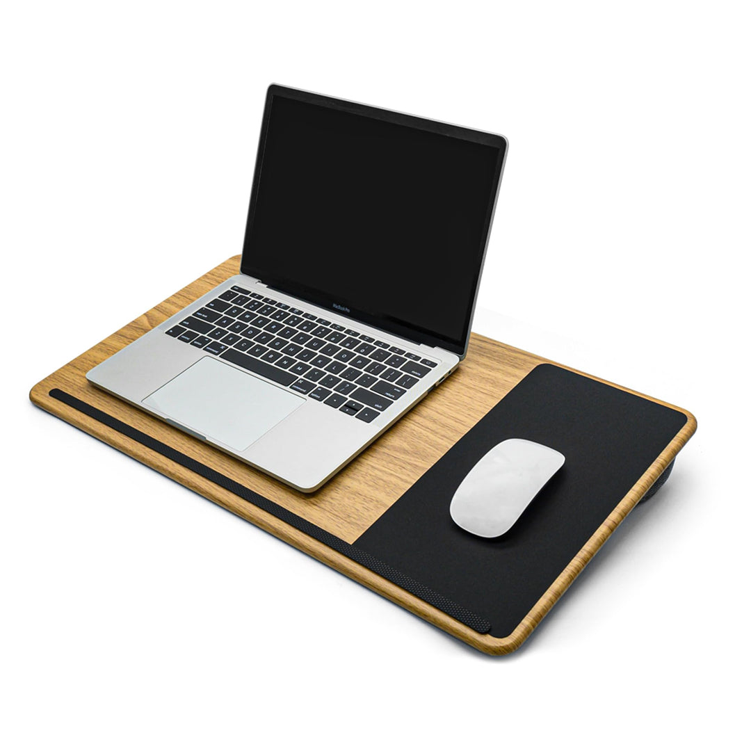 ergomi Laptopkissen Schoss | Homeoffice Kissentablett mit Kissen | Laptoptisch fürs Bett/Couch/Sofa