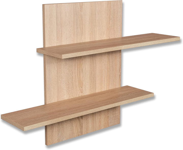 STEMA Seyfried Wandregal Sam in Sonoma Eiche - 700x500x220 Wandboard, Schweberegal, Hängeregal, Sono