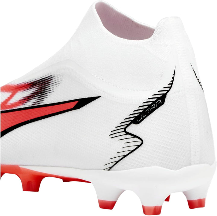 PUMA Herren Ultra Match+ Ll Fg/Ag Fussballschuh 44.5 EU Puma White Puma Black Fire Orchid, 44.5 EU P