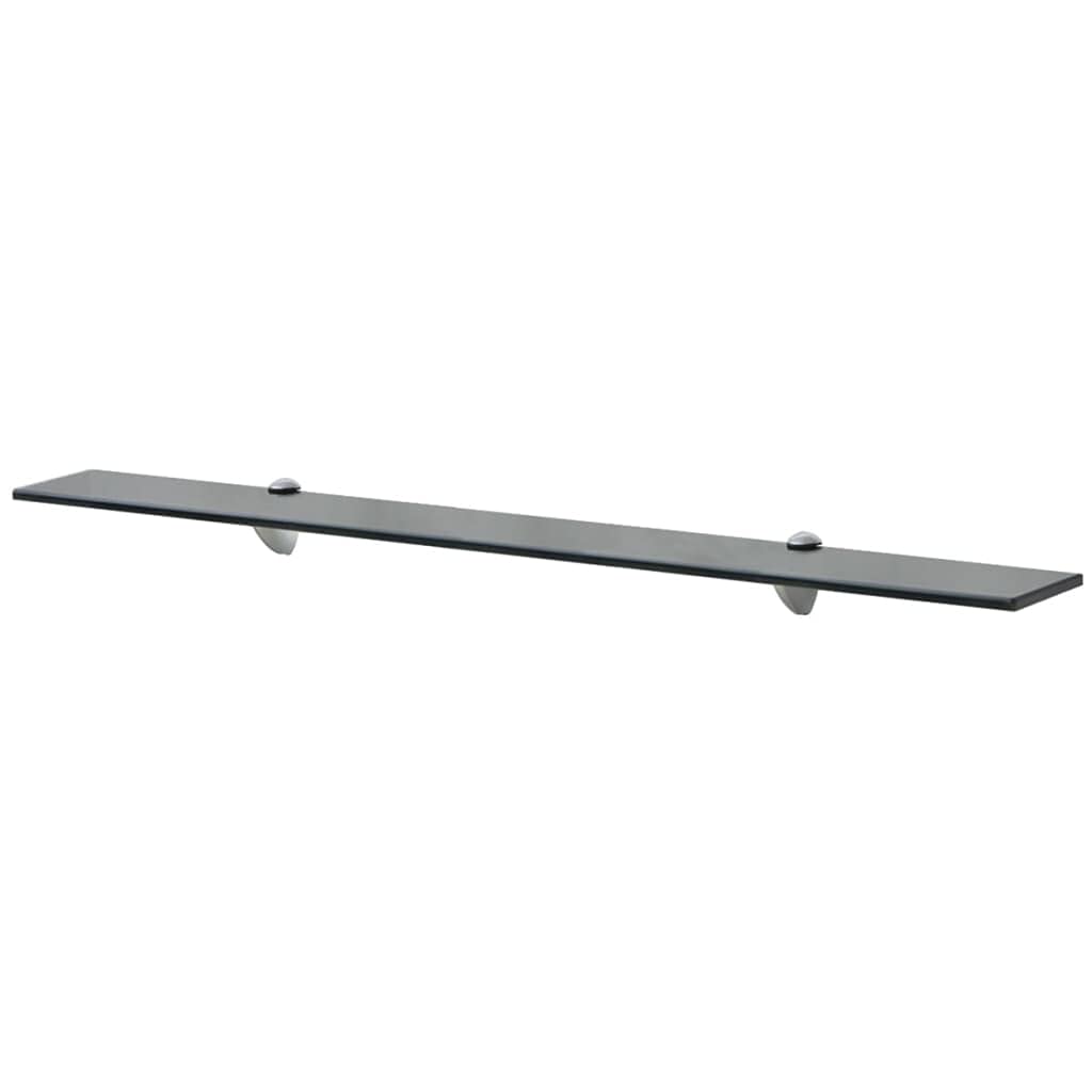 FIRBNUS 90x20x0,8 cm Wandregal Klein Bad Regal Schwebend Regal Glas Schwebend für Wohnzimmer Badezim
