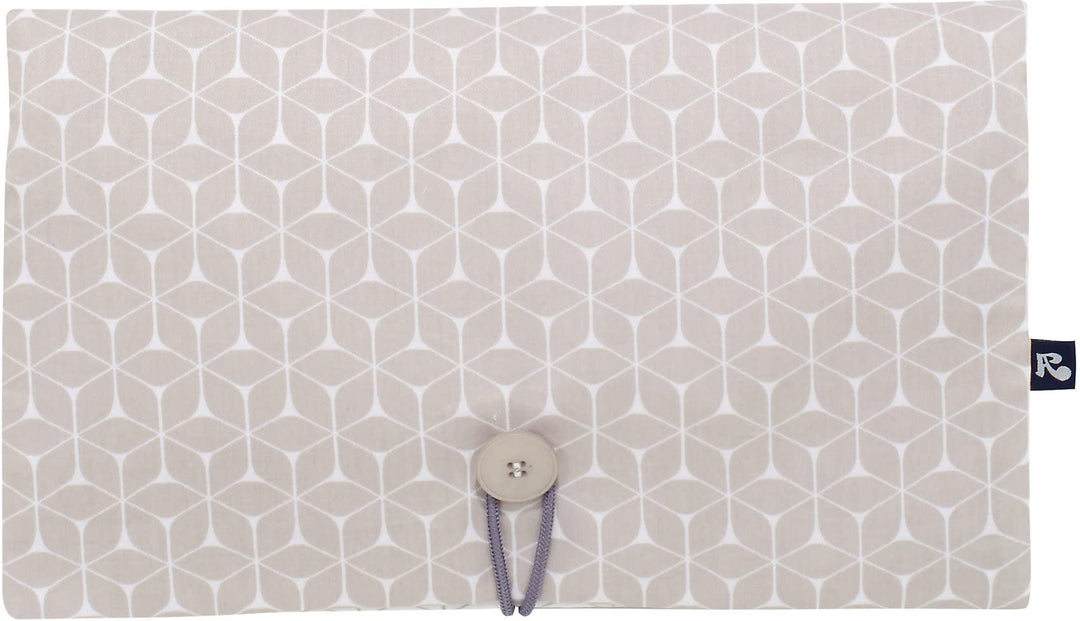 Alvi Windeltasche Raute taupe 28x18 cm 990609448