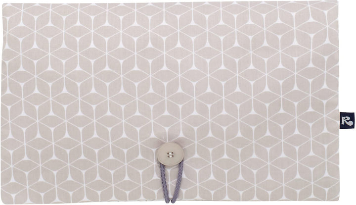 Alvi Windeltasche Raute taupe 28x18 cm 990609448
