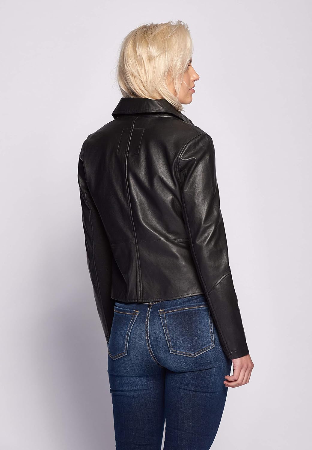 MAZE Damen Lederjacke Noble S Schwarz, S Schwarz