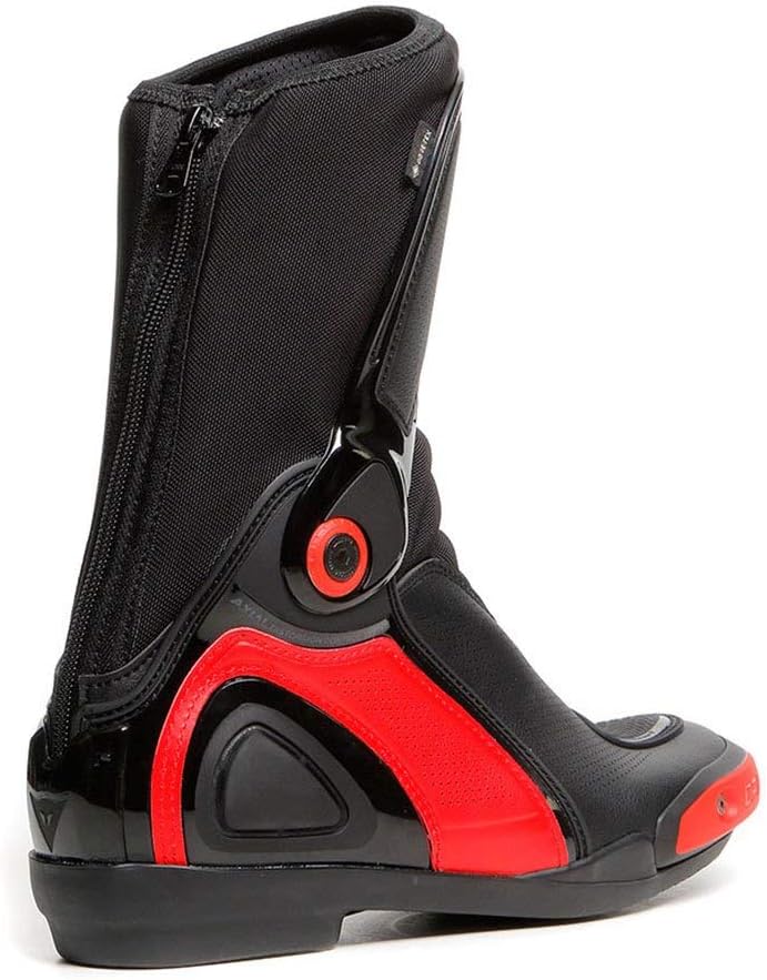 Dainese Sport Master Gore-Tex wasserdichte Motorradstiefel 43 EU Schwarz Rot, 43 EU Schwarz Rot