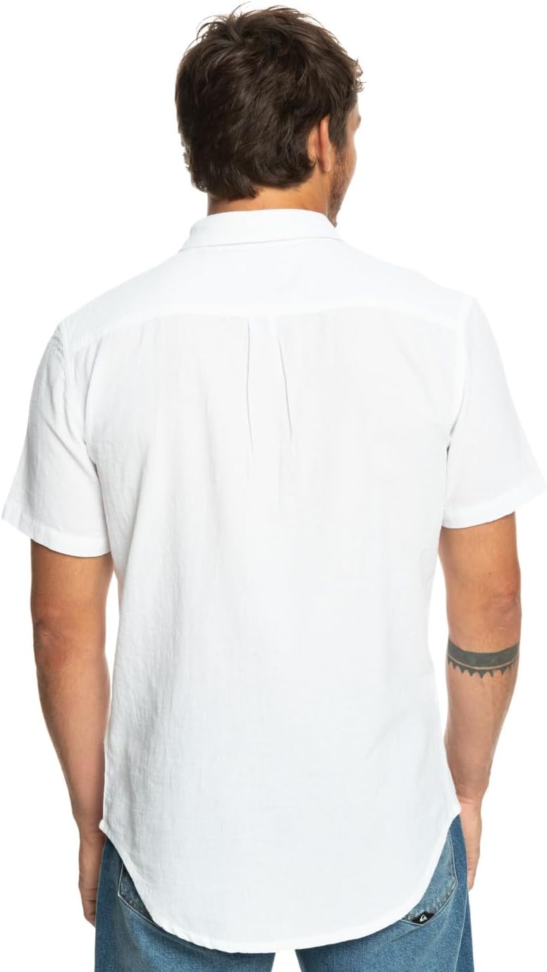 Quiksilver Herren Time Box Bluse (1er Pack), XS Wei&#xDF;