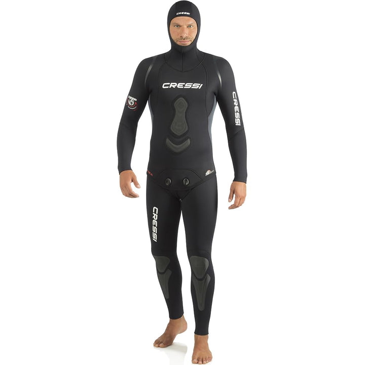 Cressi Apnea Complete Wetsuit - Kompletter Tauchanzug in Soft Neopren, erhältlich in Stärken von 3.5