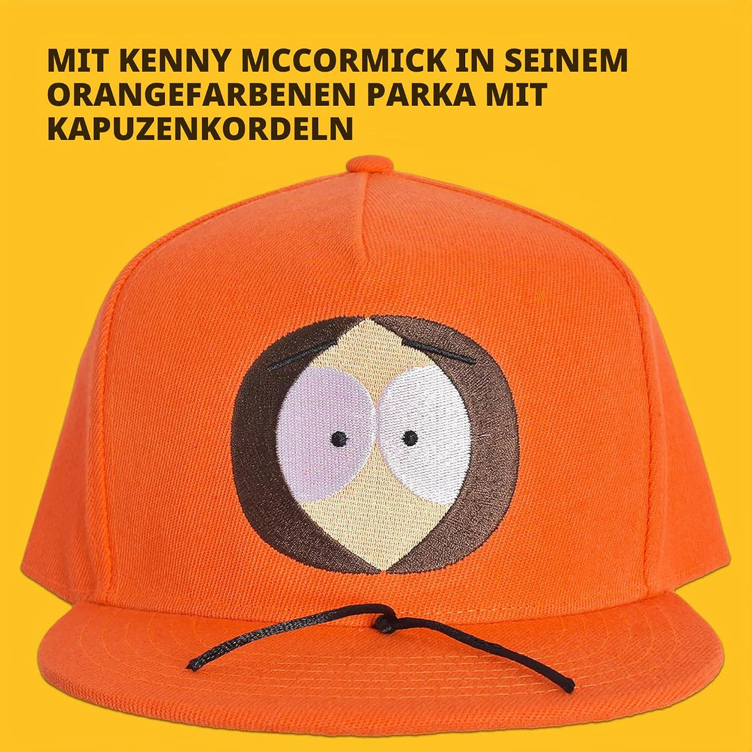 Concept One Unisex South Park Cap, Adjustable Snapback Baseball Hat with Flat Brim Baseballkappe, Ke