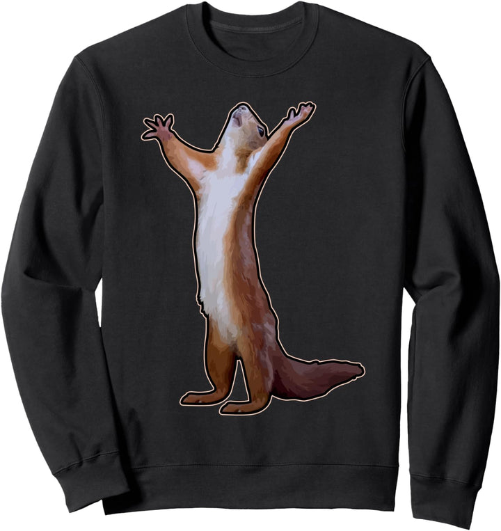 Streifenhörnchen Nagetier Hörnchen Waldtiere Eichhörnchen Sweatshirt