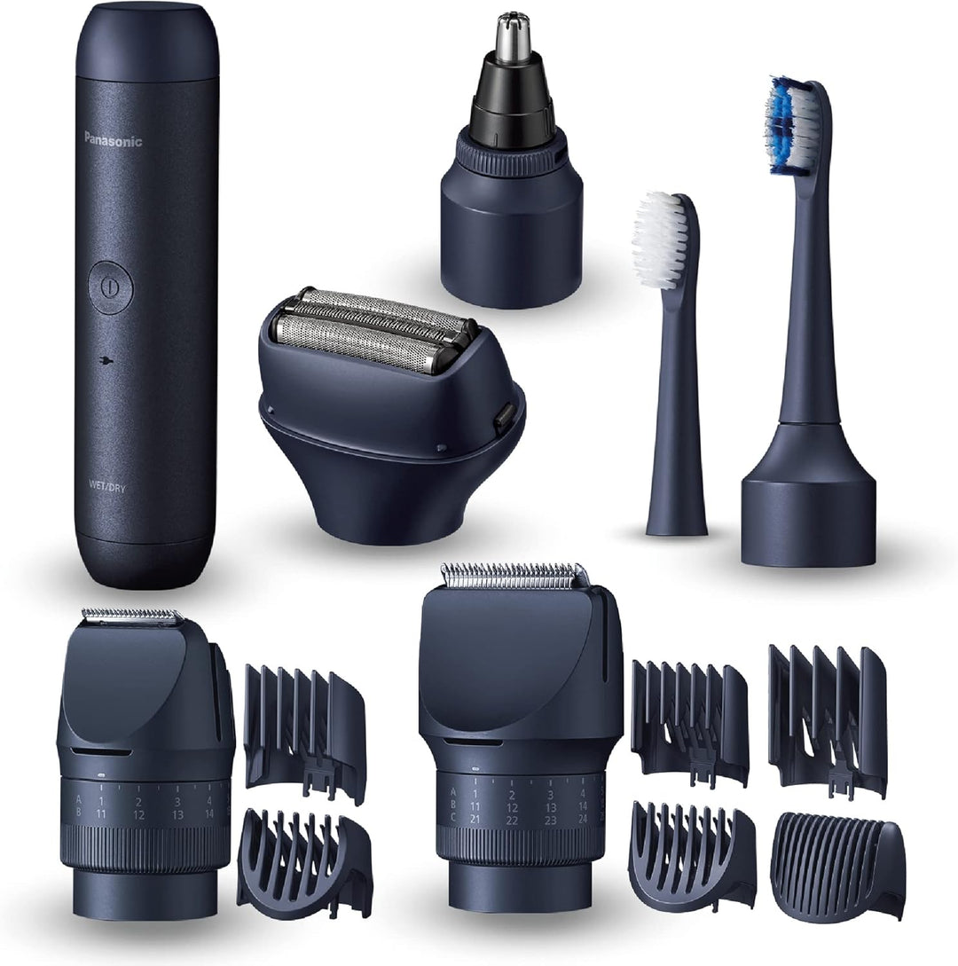 Panasonic MULTISHAPE modulares Körperpflege-System, Bart-/Haartrimmer, Bart-/Haar-/Körpertrimmer, 3-