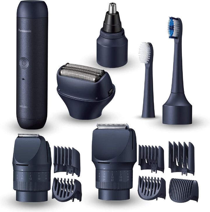 Panasonic MULTISHAPE modulares Körperpflege-System, Bart-/Haartrimmer, Bart-/Haar-/Körpertrimmer, 3-