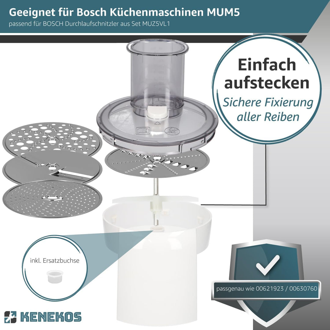 2x Mitnehmer 155 mm kompatibel mit Bosch MUM 5, MUMS MUMV MUZ5, HomeProfessional Exclusiv, VeggieLov