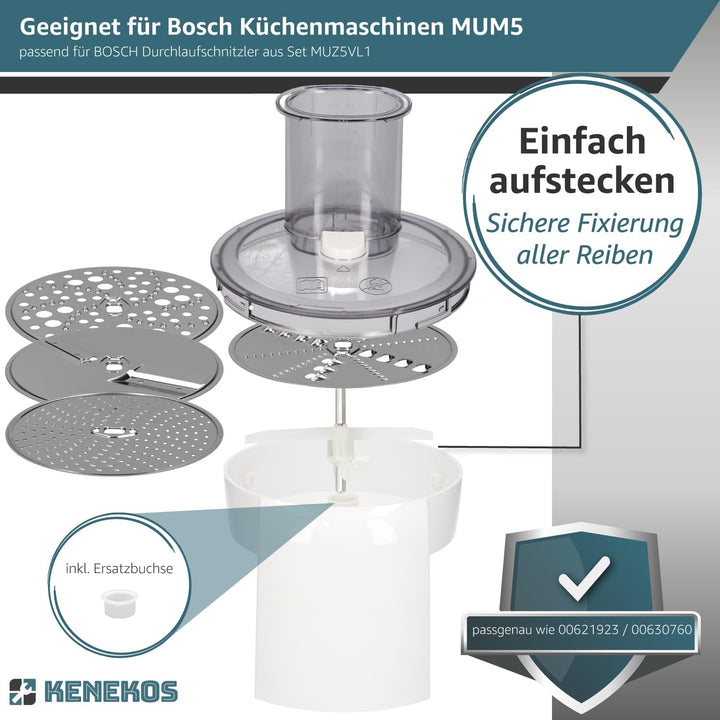 2x Mitnehmer 155 mm kompatibel mit Bosch MUM 5, MUMS MUMV MUZ5, HomeProfessional Exclusiv, VeggieLov