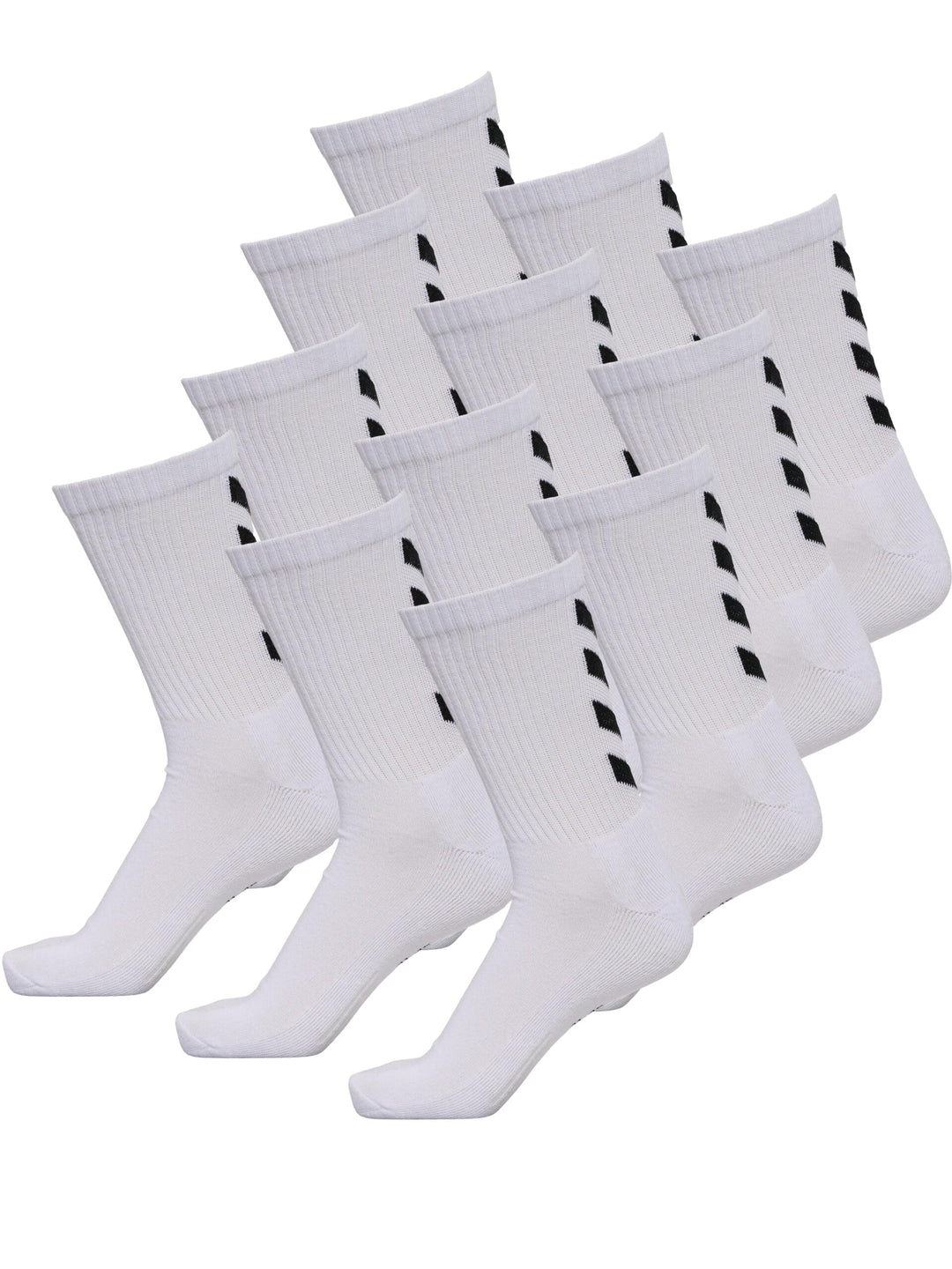 Hummel Socken 3er Set in Grau, Rot oder Blau - REFLECTOR FUNDAMENTAL 3-PACK SOCK - Strümpfe mit Unte
